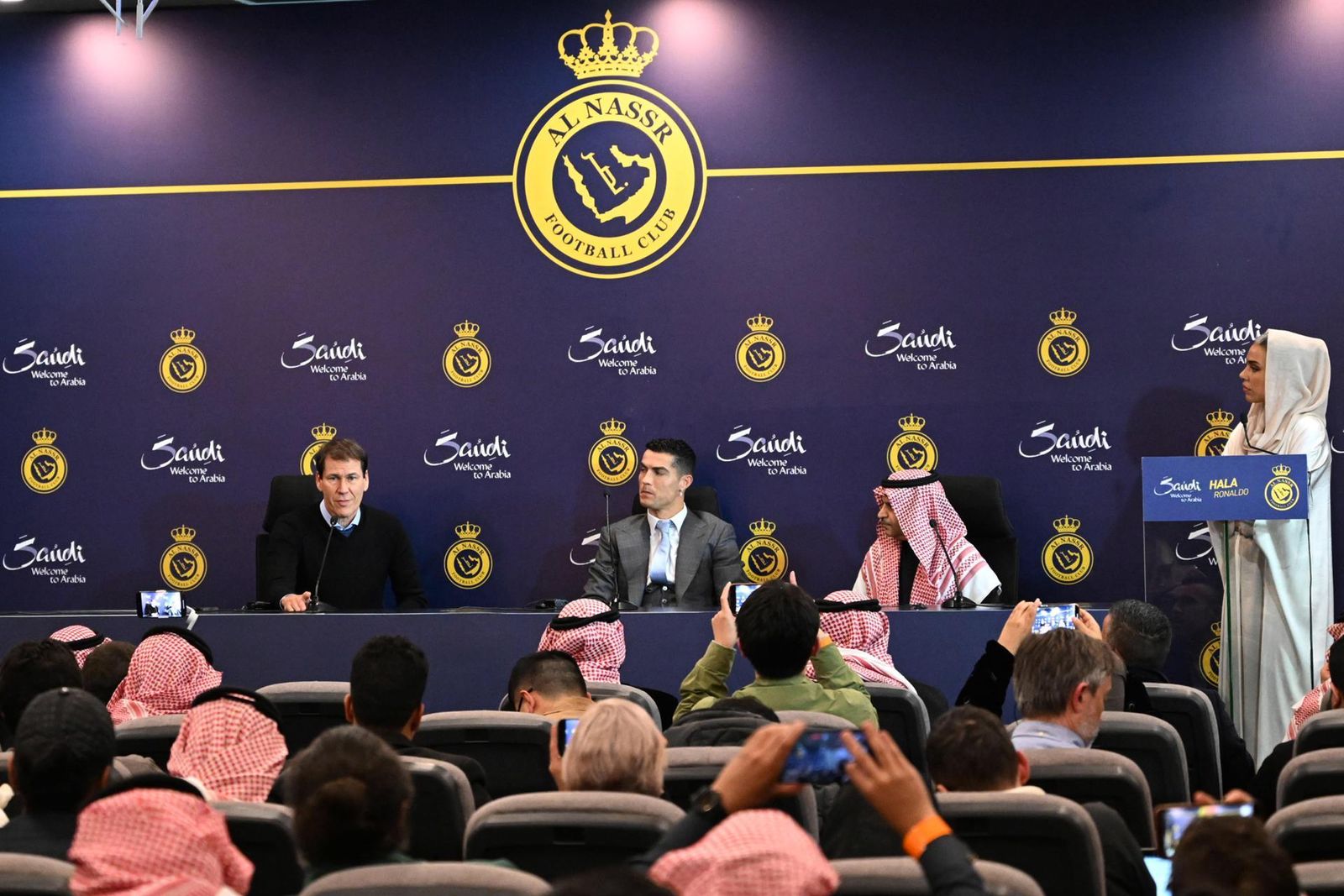 Presentación de Cristiano Ronaldo