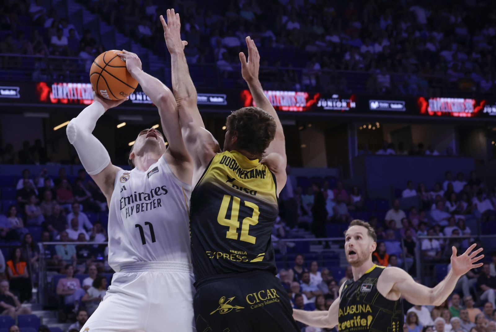 Hezonja ante el Tenerife