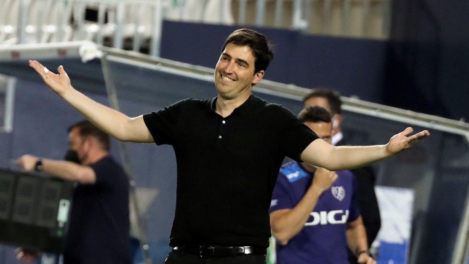 Andoni Iraola, entrenador del Rayo Vallecano