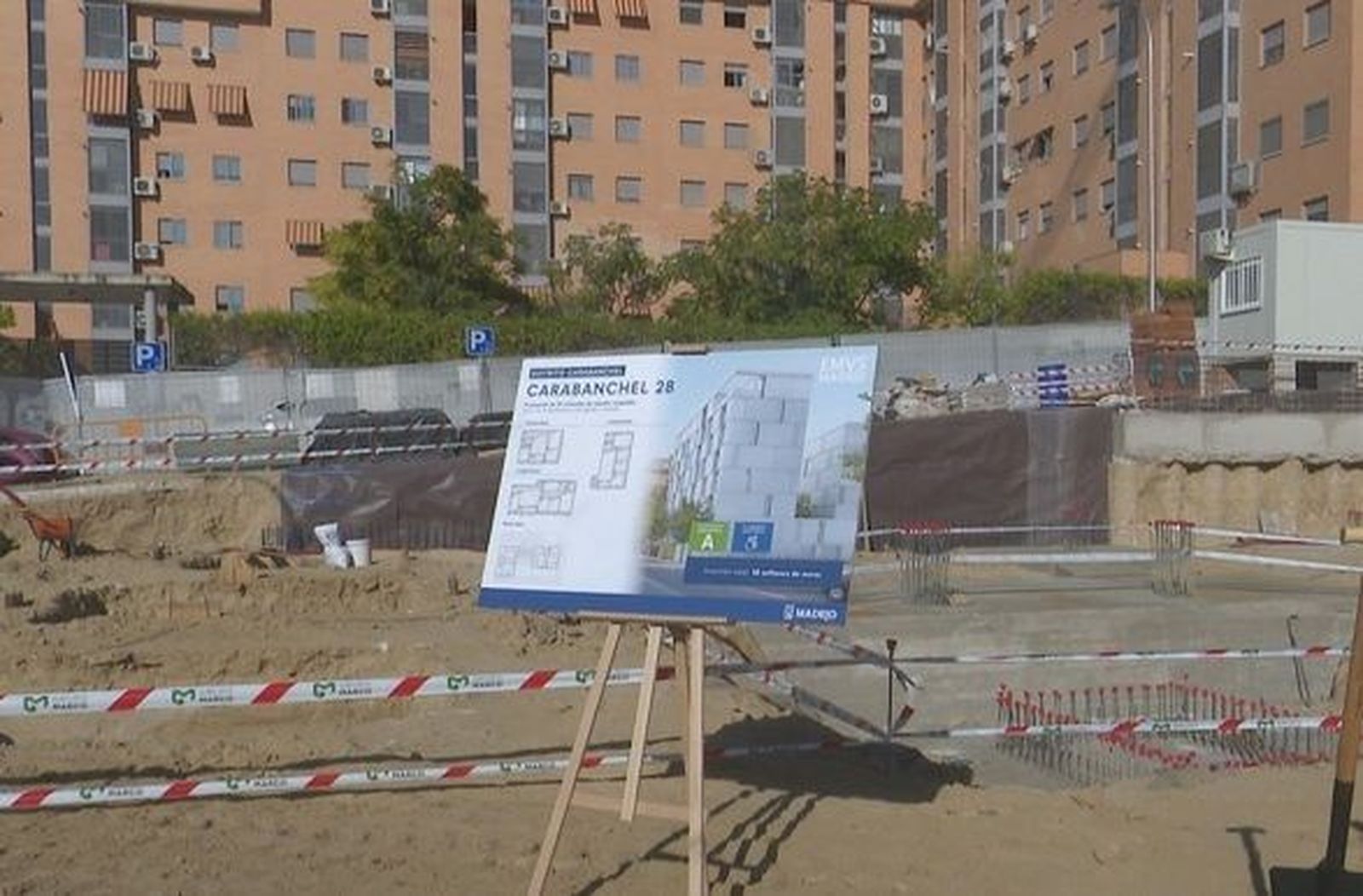 Colocada la primera piedra de las más de 70 nuevas viviendas de alquiler asequible en Carabanchel