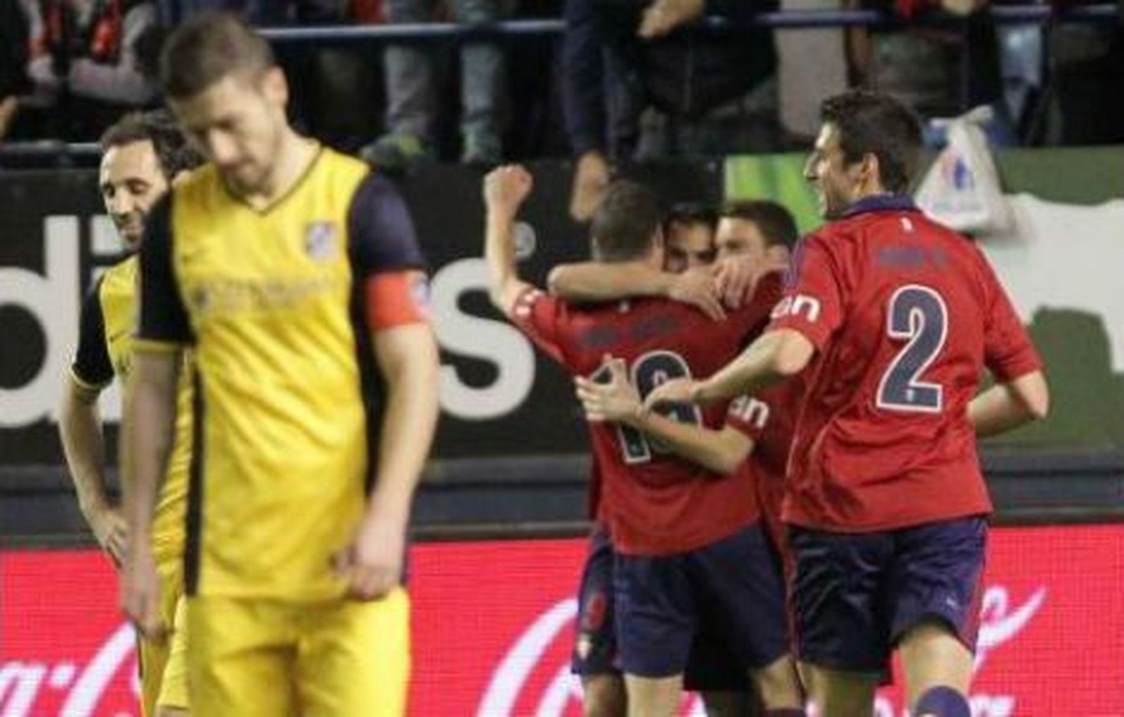 3-0. El At. Madrid no da la talla en Pamplona