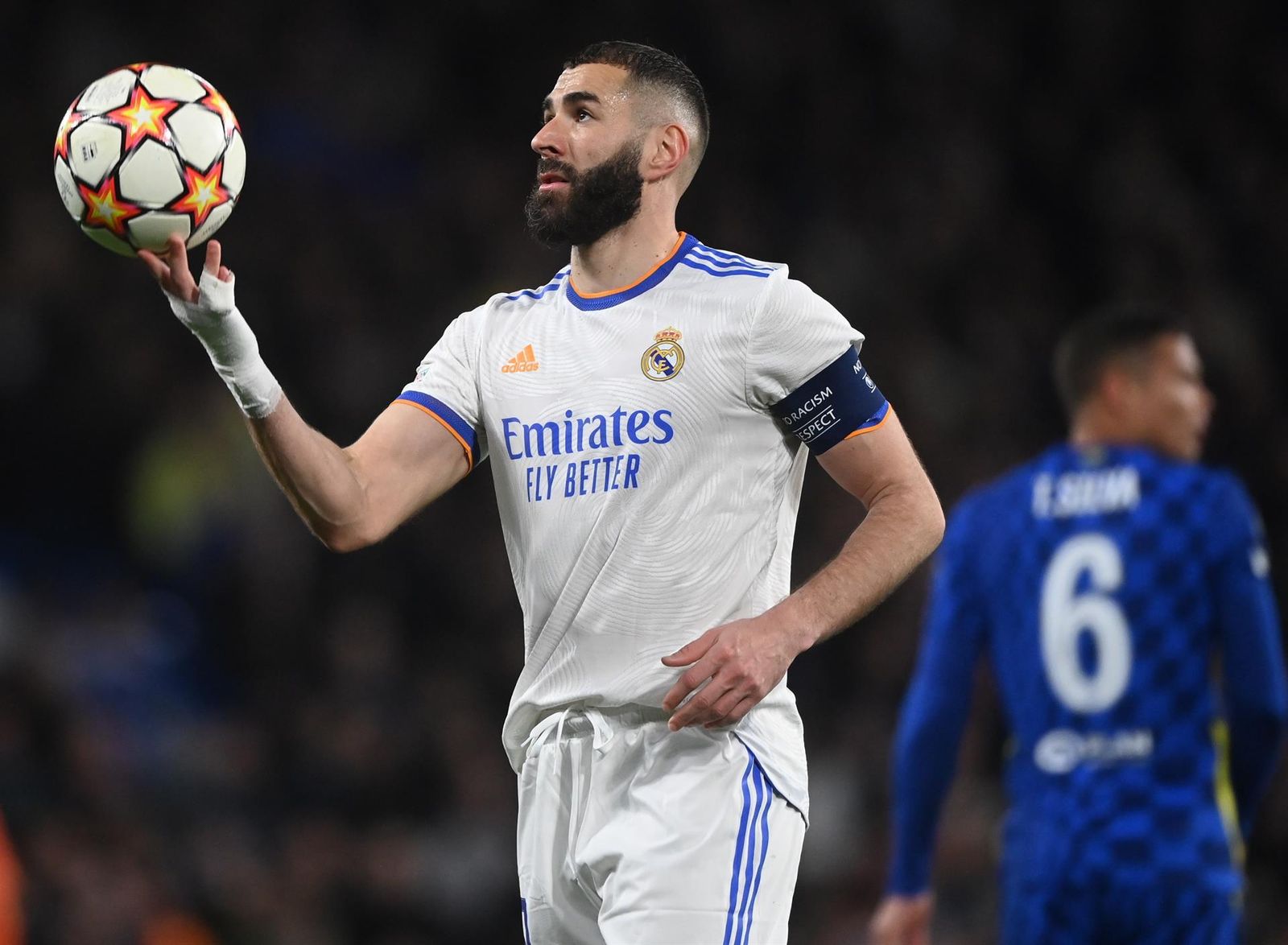 Benzema ante el Chelsea