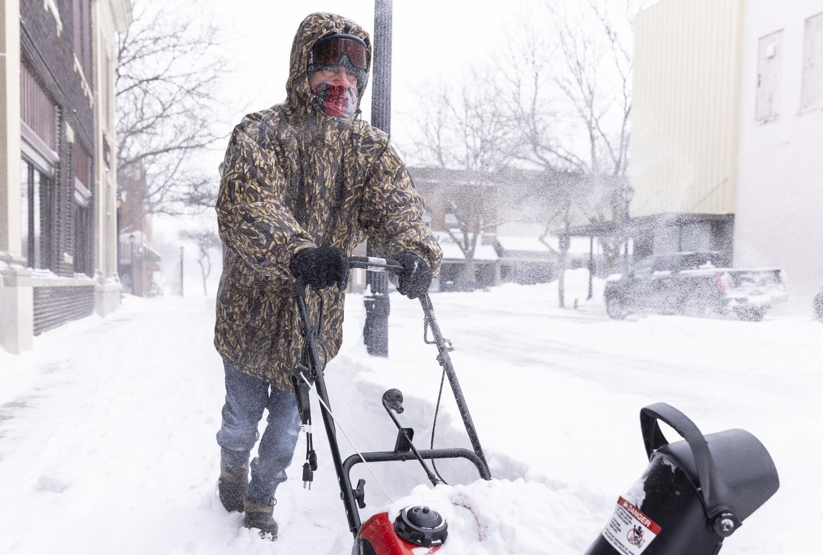 El temporal de frío y nieve que azota a Estados Unidos deja temperaturas de hasta -40º