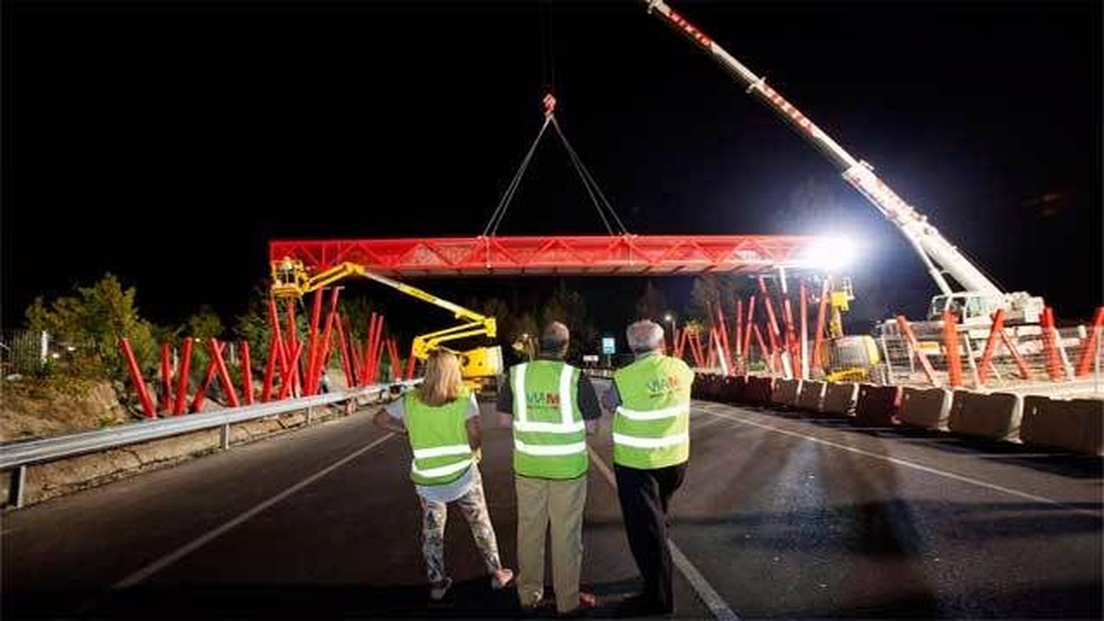 Collado Villalba: Una nueva pasarela peatonal conectará Los Valles con el polideportivo municipal