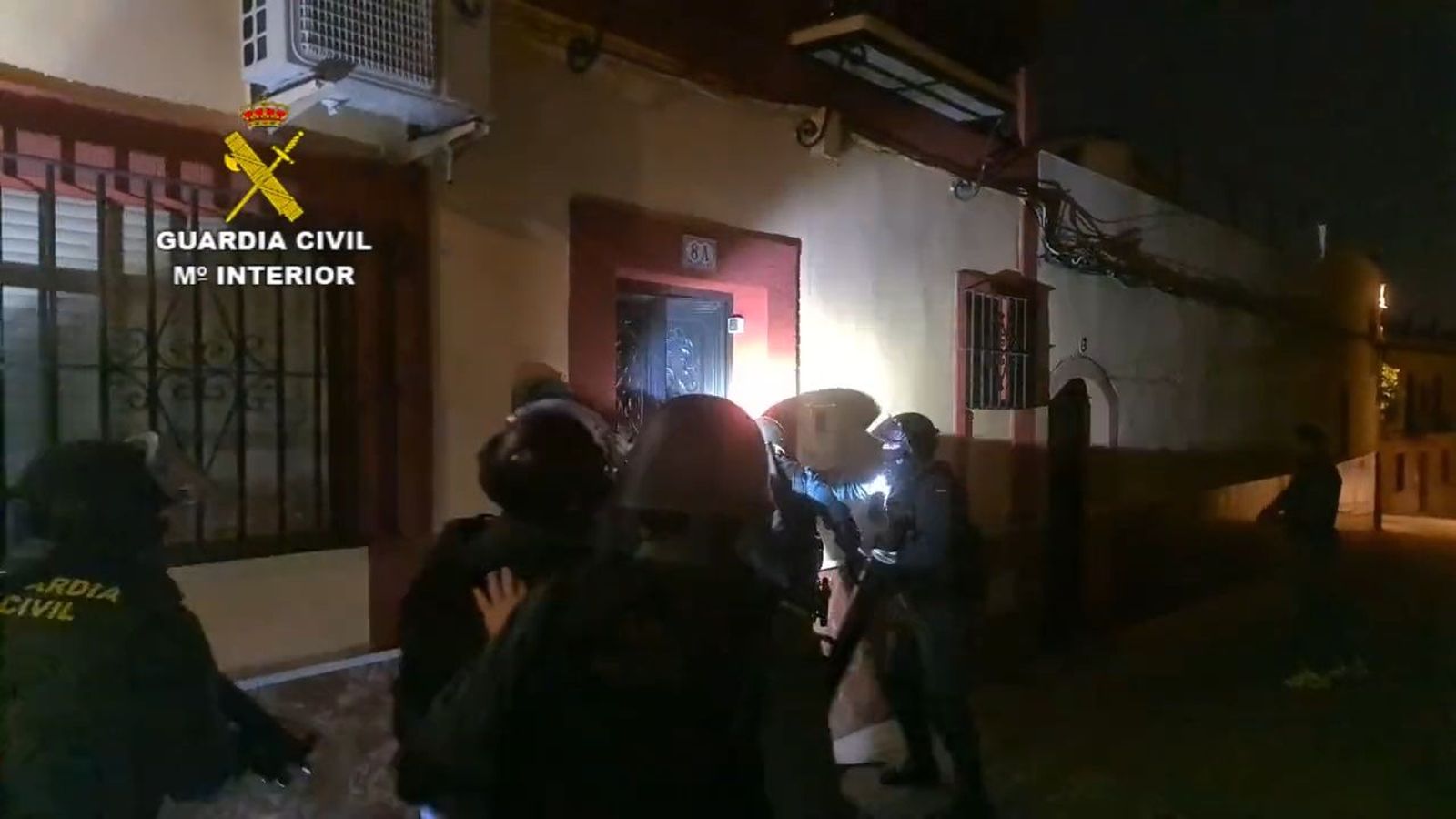 Operación antidroga de la Guardia Civil