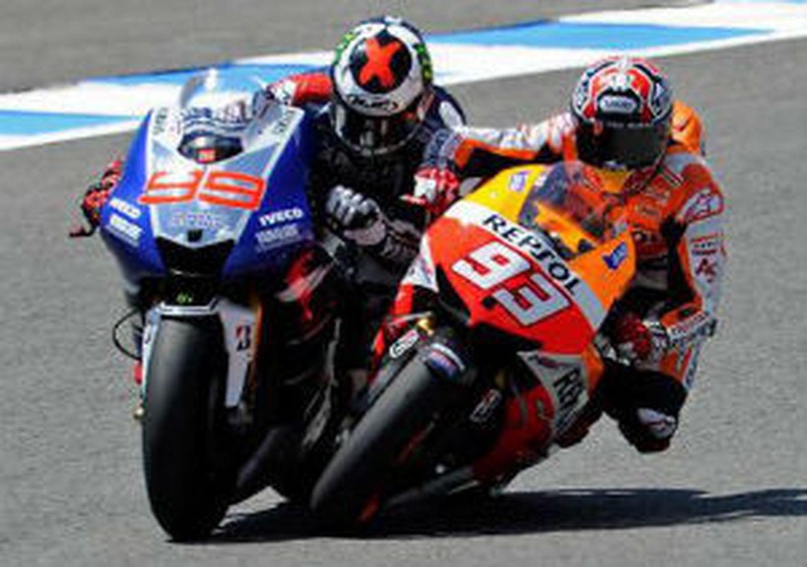 Jorge Lorenzo y Marc Márquez