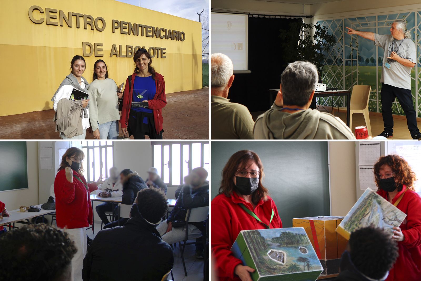 Algunas de las actividades desarrolladas por Solidarios y el CSIC