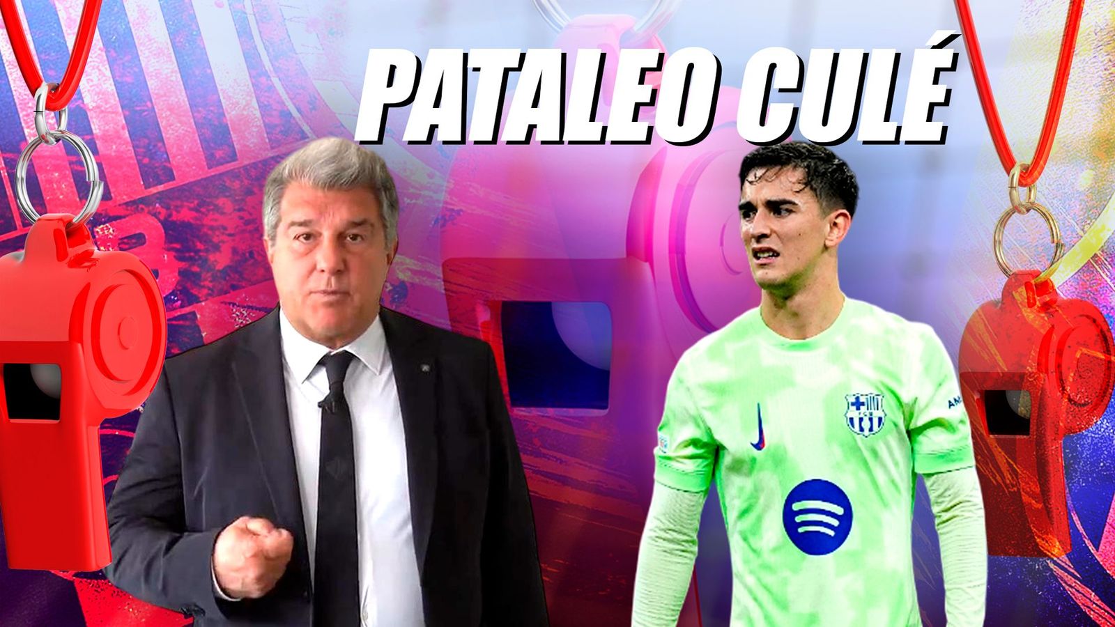 Laporta y su mal perder: "No estamos en la final por errores arbitrales"