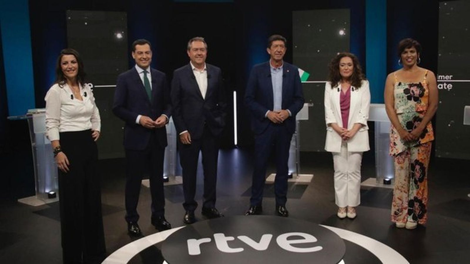 Debate de los candidatos a la Junta de Andalucía