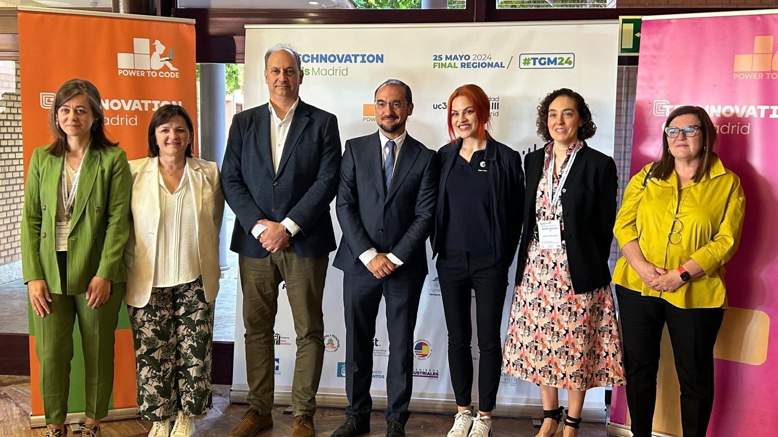 El consejero de Digitalización de la Comunidad de Madrid, en un acto en la Universidad Carlos III