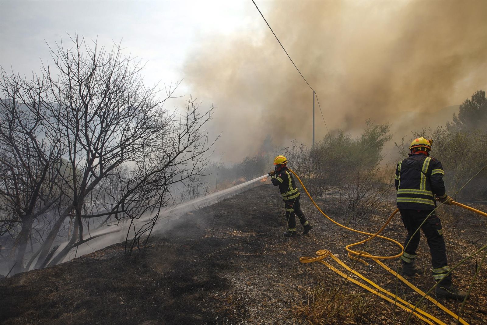 Incendio de Vall d'Ebo (Alicante)