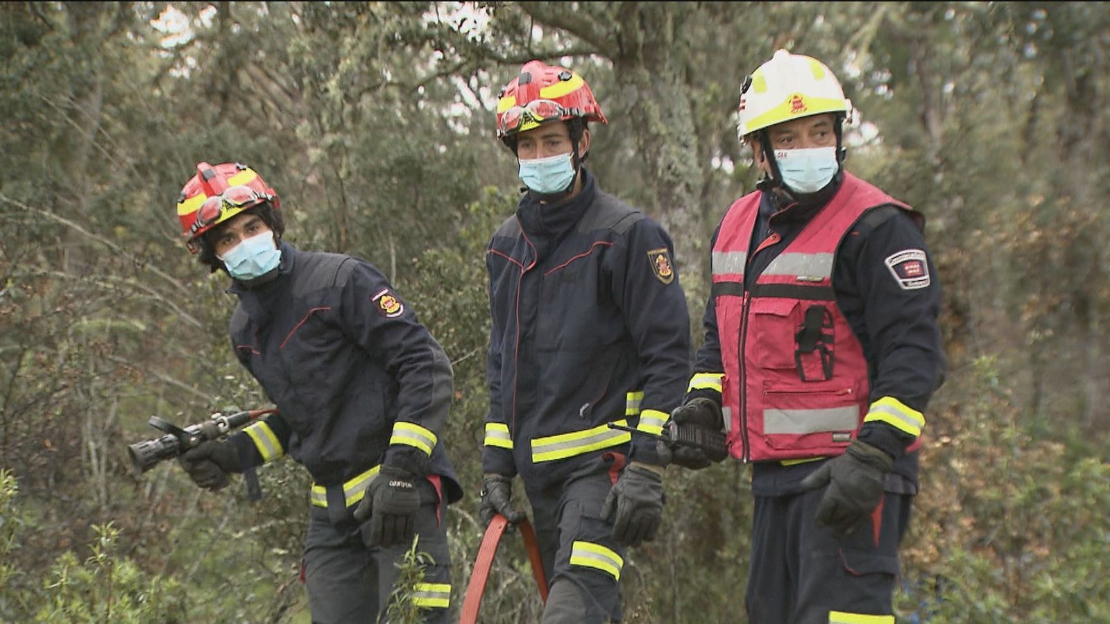 Los bomberos de la Comunidad de Madrid se preparan para la lucha contra los incendios forestales