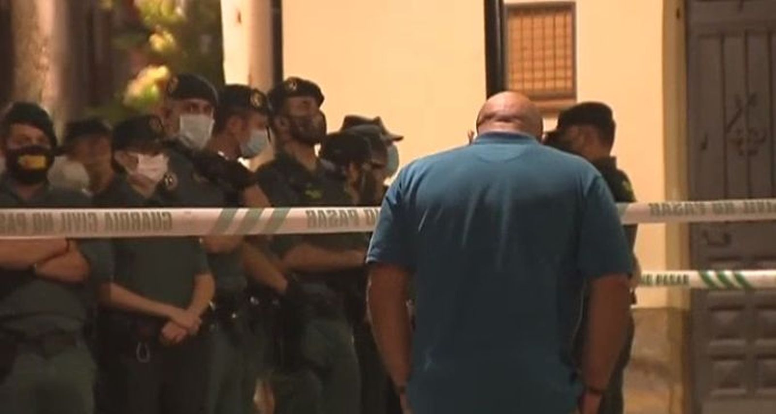 Escena del crimen en Ambite
