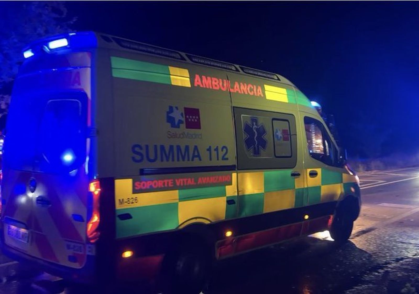 Ambulancia del Summa 112 en  Alcalá de Henares