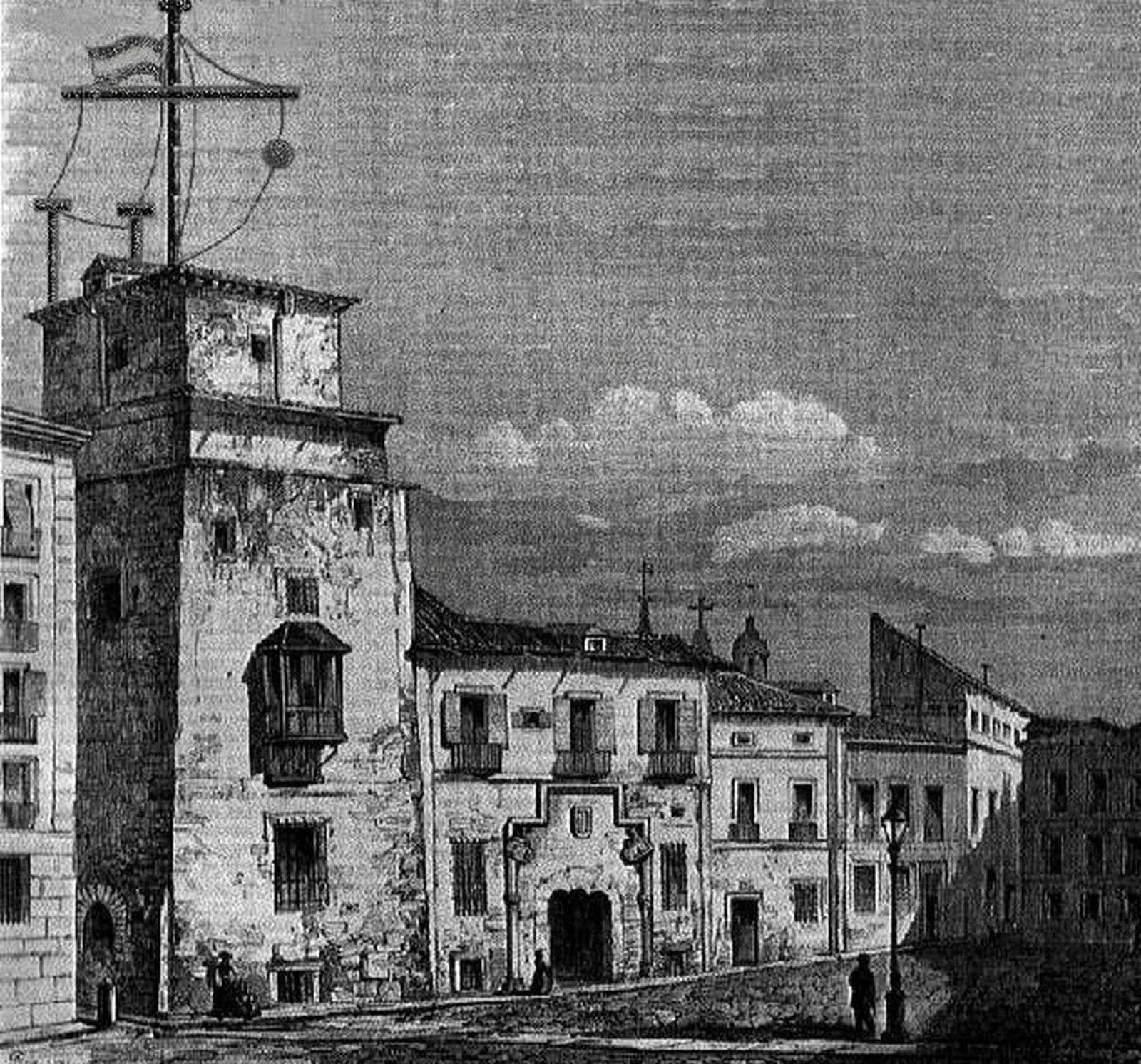 El telégrafo óptico de la Plaza de la Villa