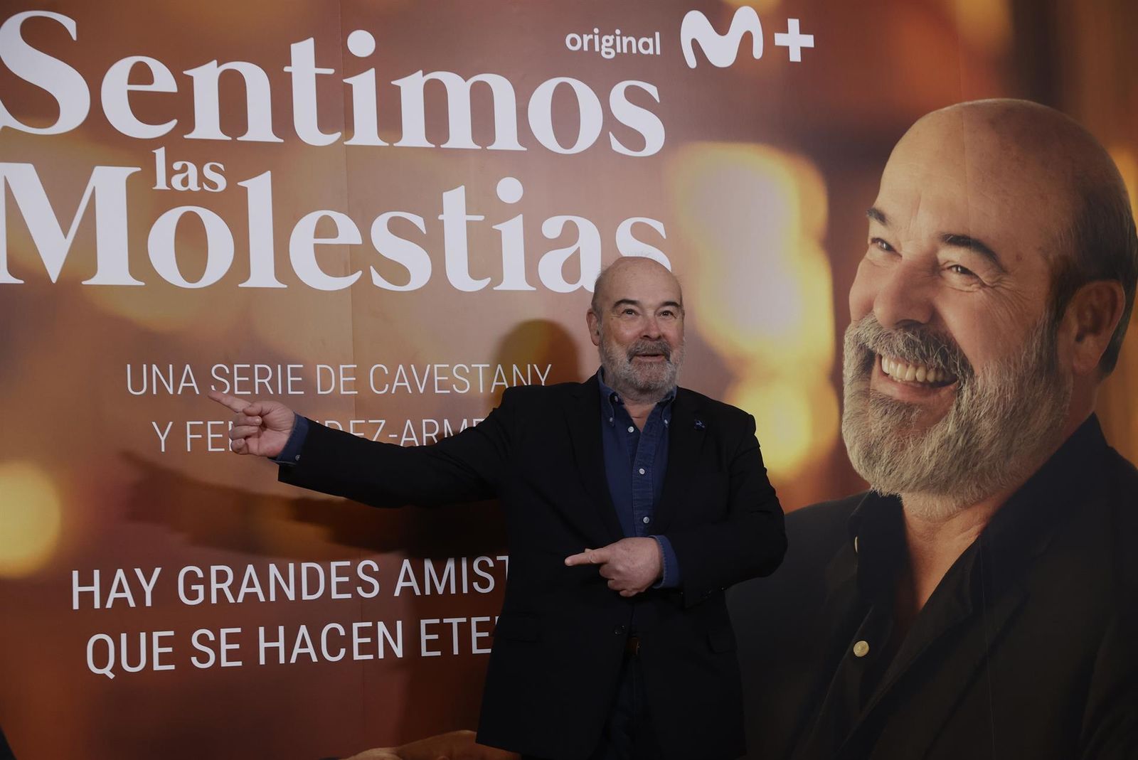 Antonio Resines reaparece en público tras su convalecencia por el covid
