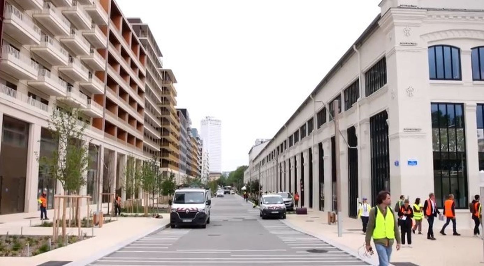 Calles de la Villa Olímpica de París