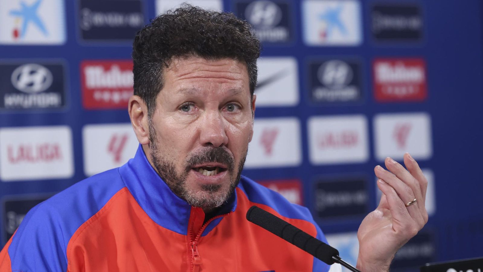 Simeone: "En la Liga no hay una final, hay partido a partido"