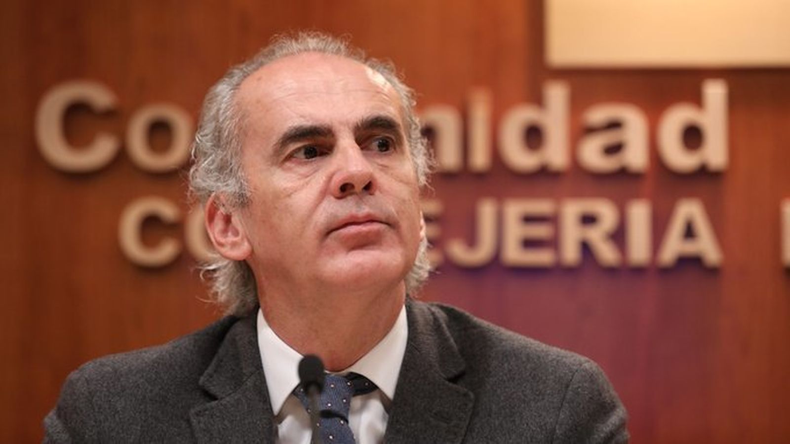Enrique Ruiz Escudero, consejero de Sanidad de la Comunidad de Madrid