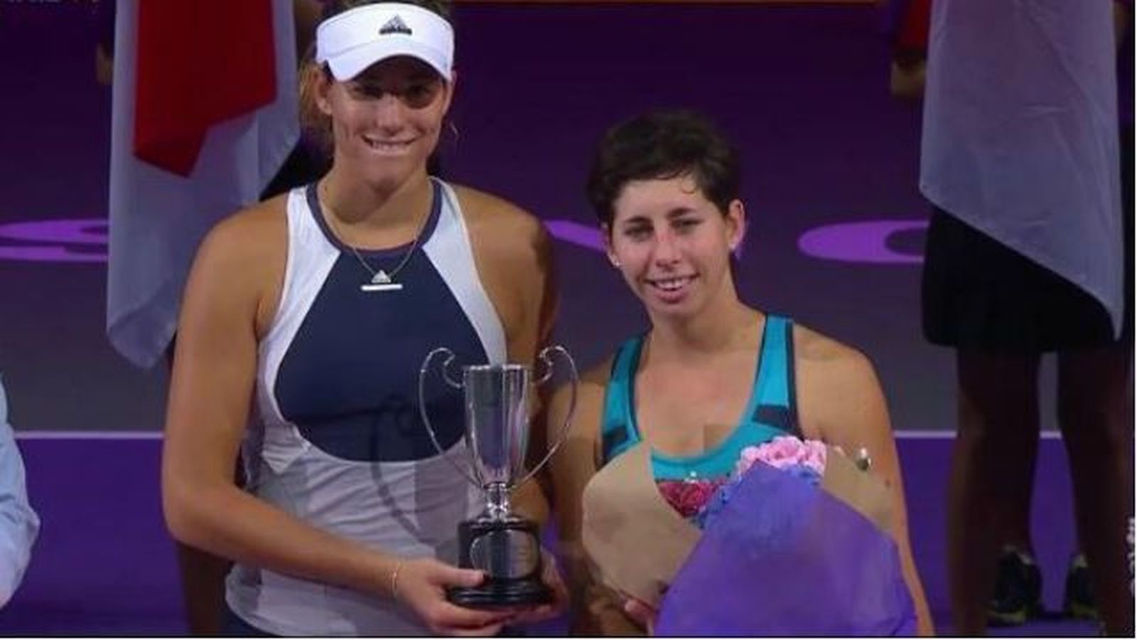 Carla Suárez y Muguruza, maestras sin título