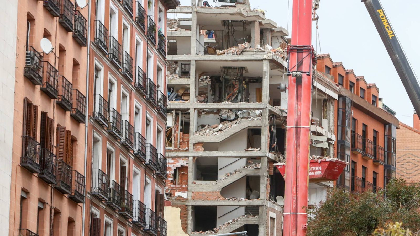 Explosión calle Toledo Madrid