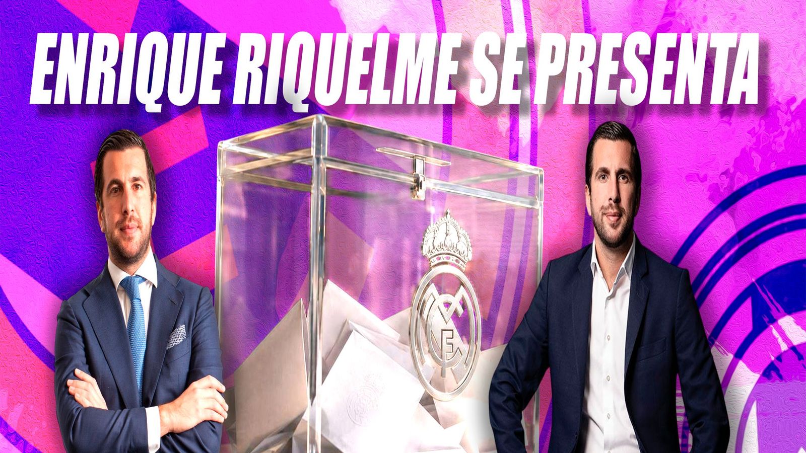 Riquelme presenta su candidatura "a favor del Real Madrid": "Les pido a los socios que no tengan miedo"