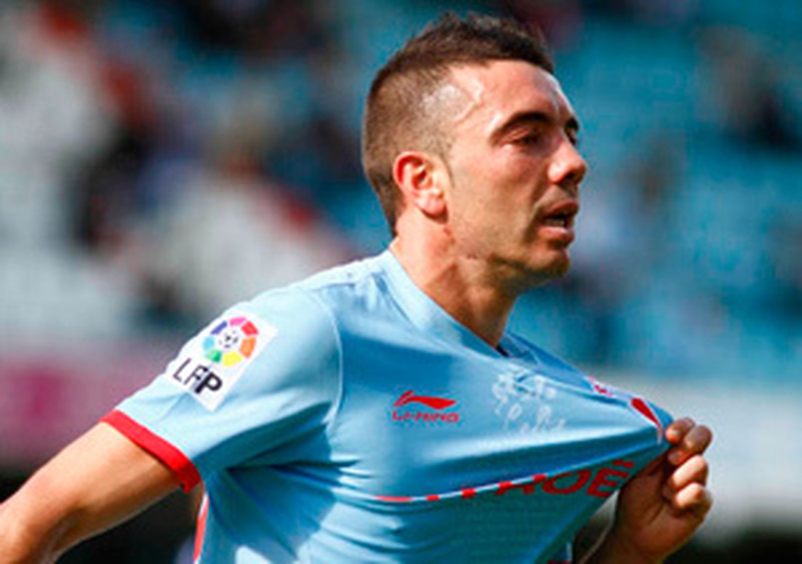Iago Aspas, jugador del Celta de Vigo