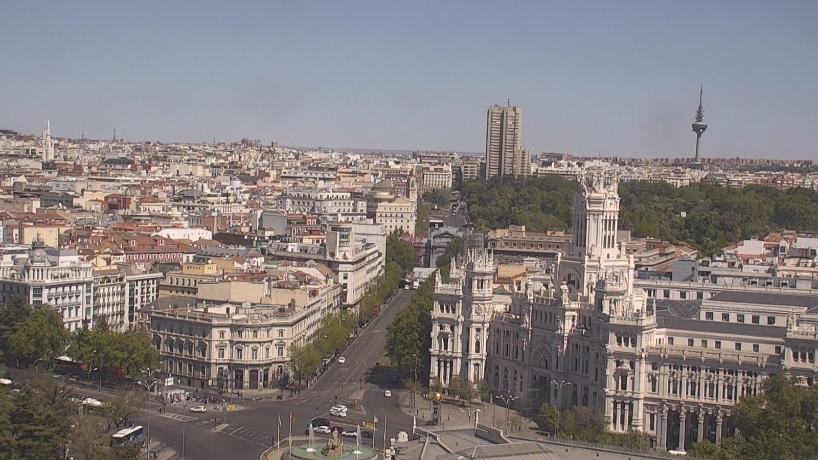 Viernes con temperaturas que bajan en Madrid