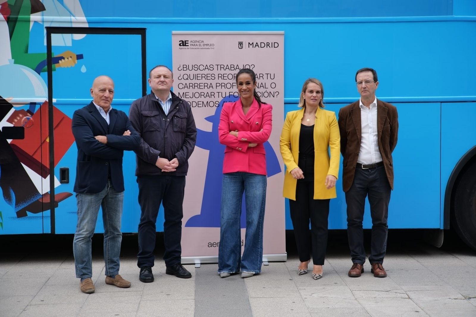 La vicealcaldesa, Begoña Villacís, ha visitado en Usera la Agencia para el Empleo de Madrid
