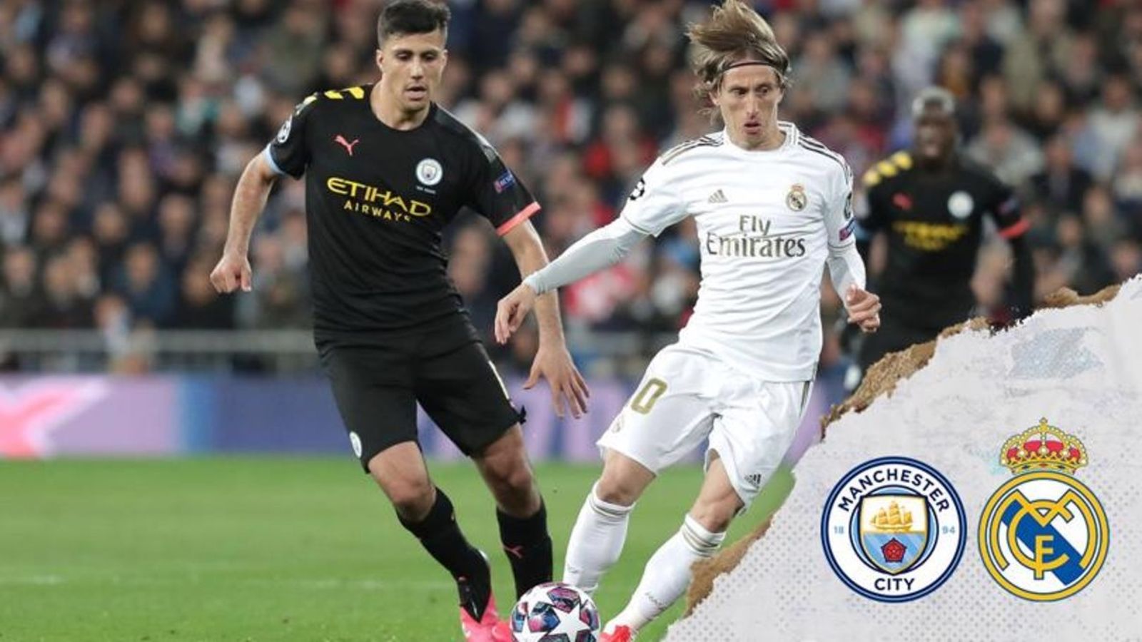 Modric ante el Manchester City