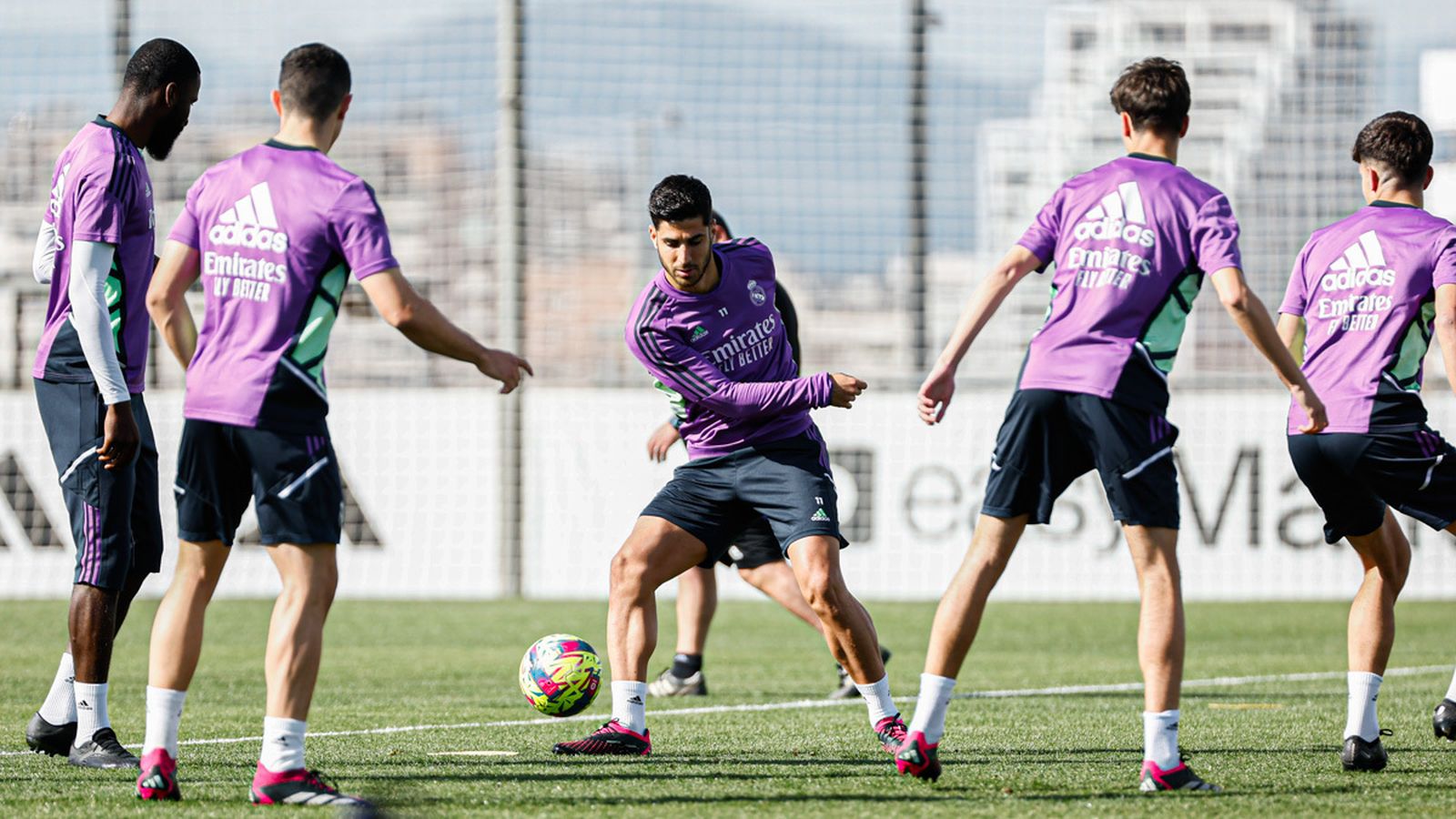 Entrenamiento del Real Madrid