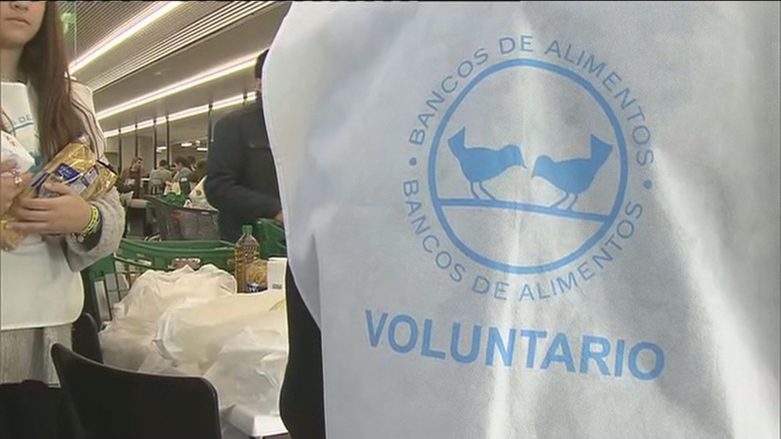El Banco de Alimentos prevé una recogida de dos millones y medio de toneladas de alimentos