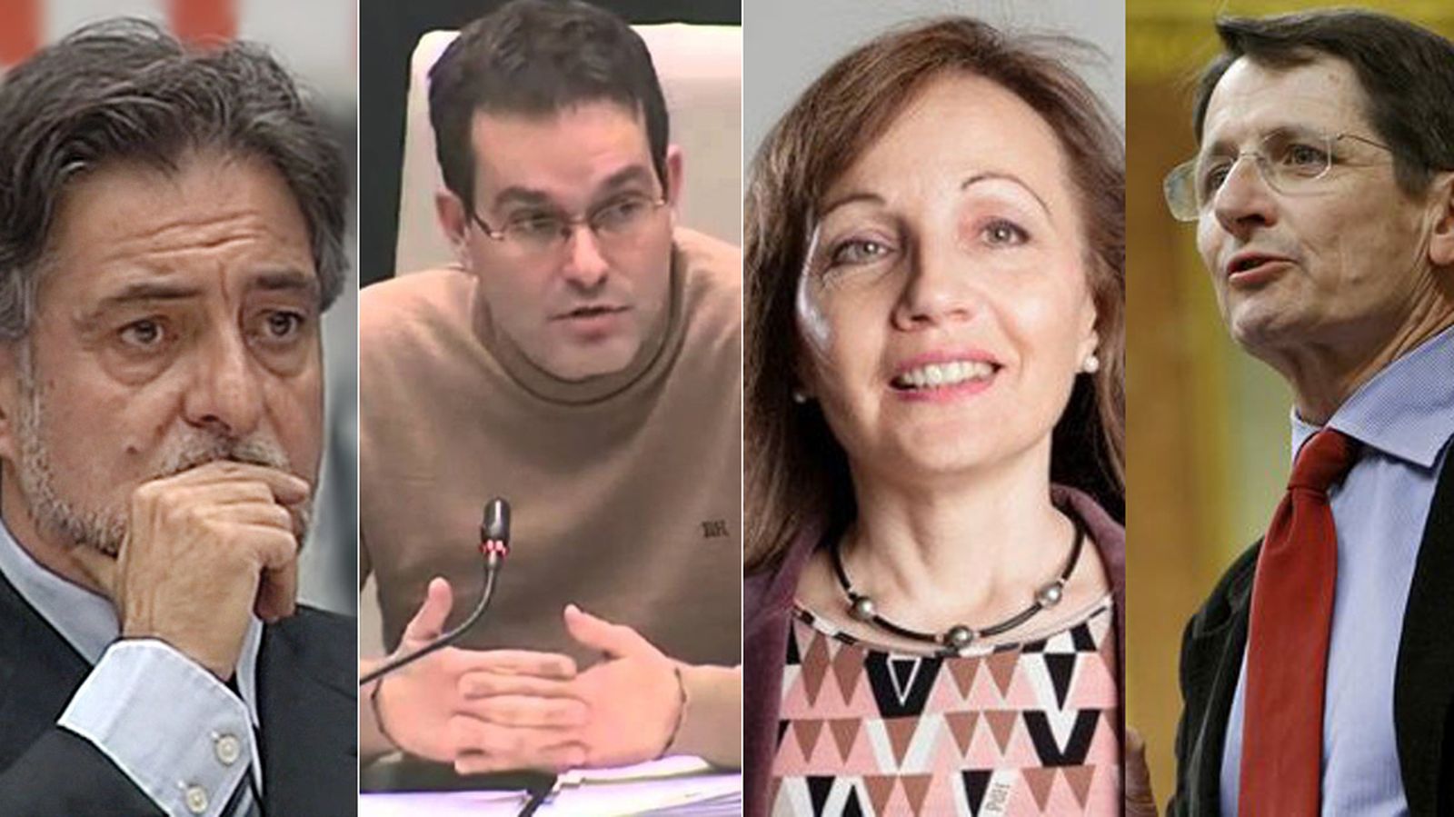 Pepu Hernández, Chema Dávila, Marlis González y Manuel de la Rocha