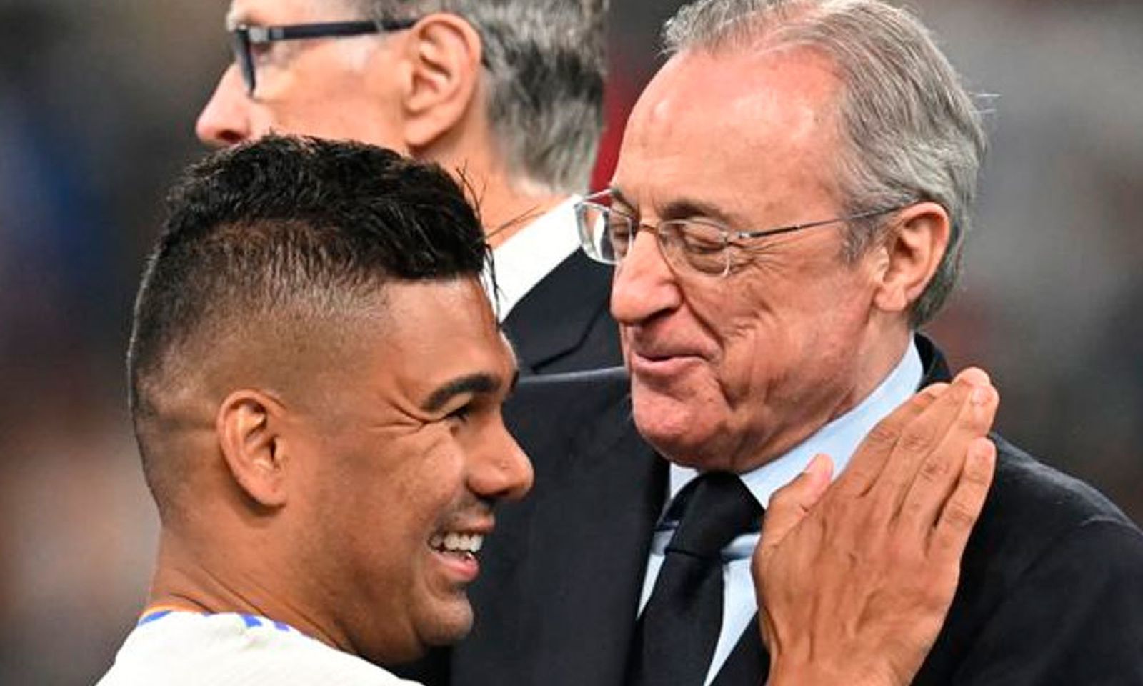 Casemiro y Florentino Pérez