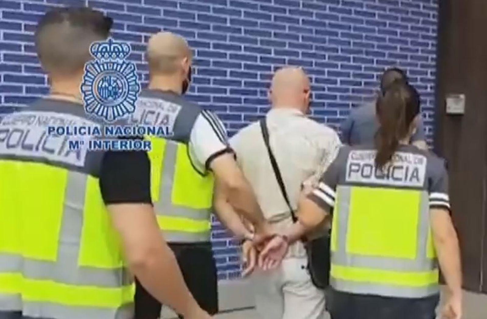 Detención de la Policía Nacional