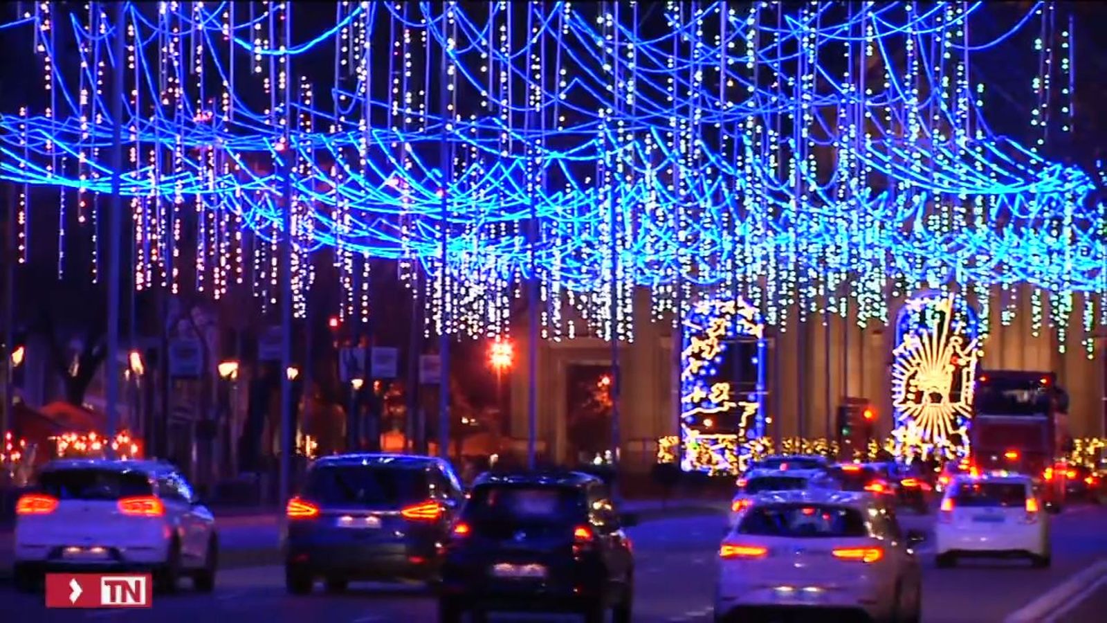 Así serán las luces de Navidad