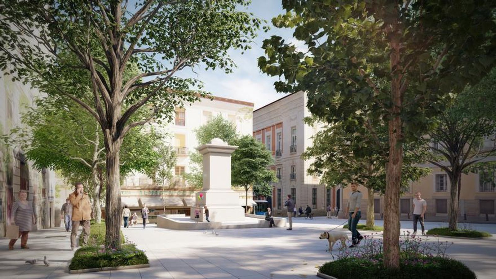 Proyecto de reforma de la plaza de Pontejos