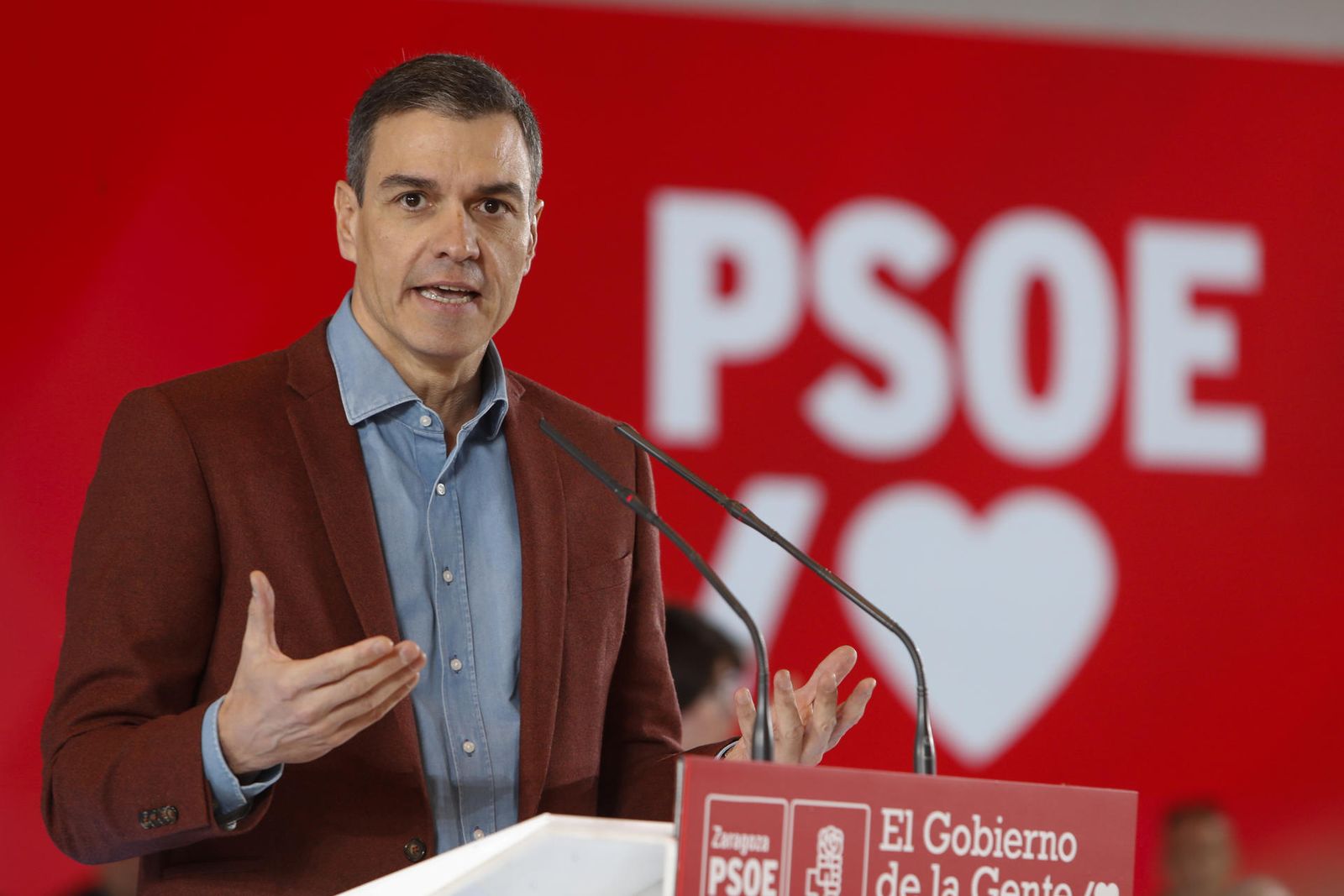 El presidente del Gobierno, Pedro Sánchez