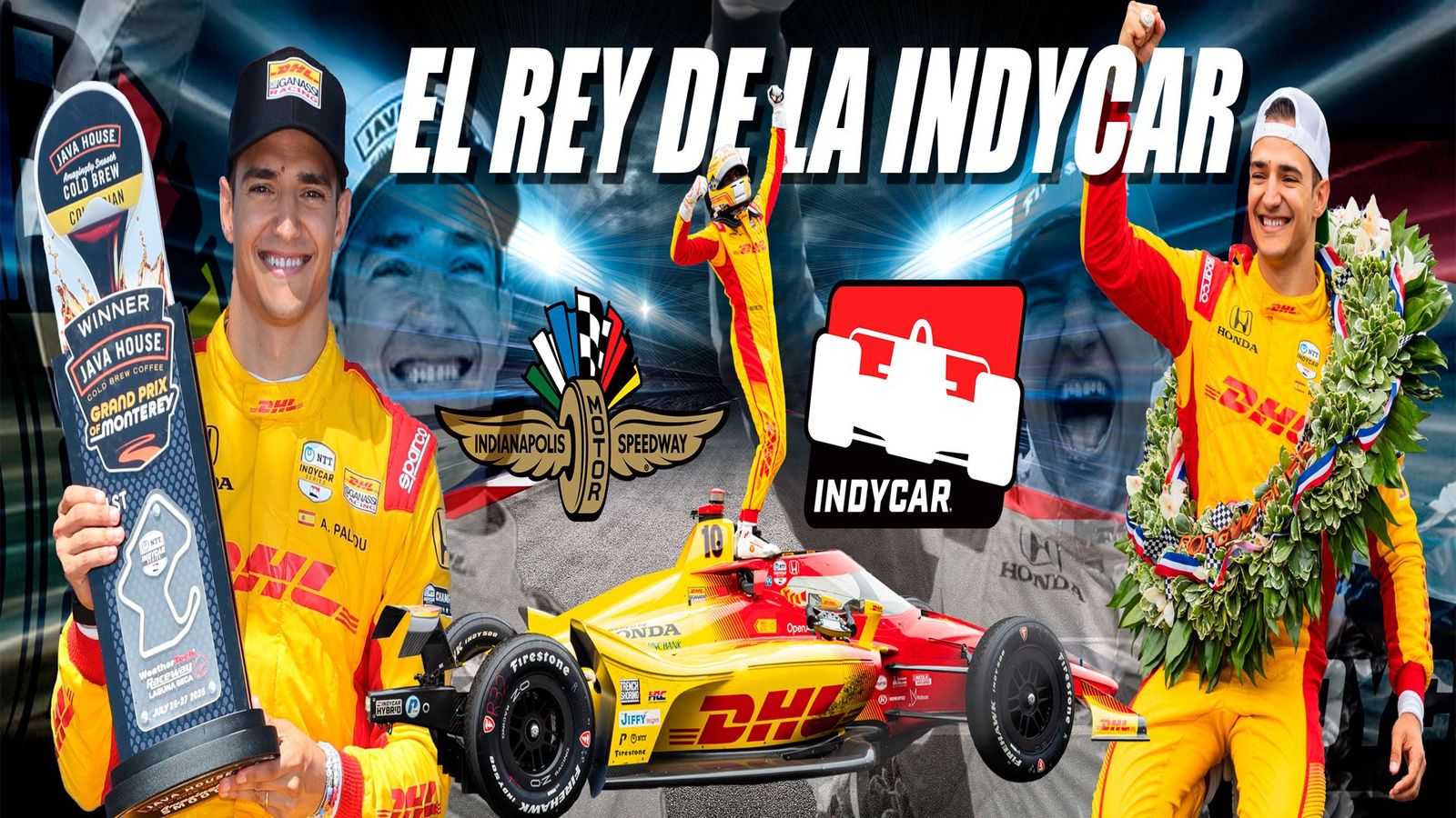 Álex Palou reina en Laguna Seca y acaricia su cuarto título de la IndyCar