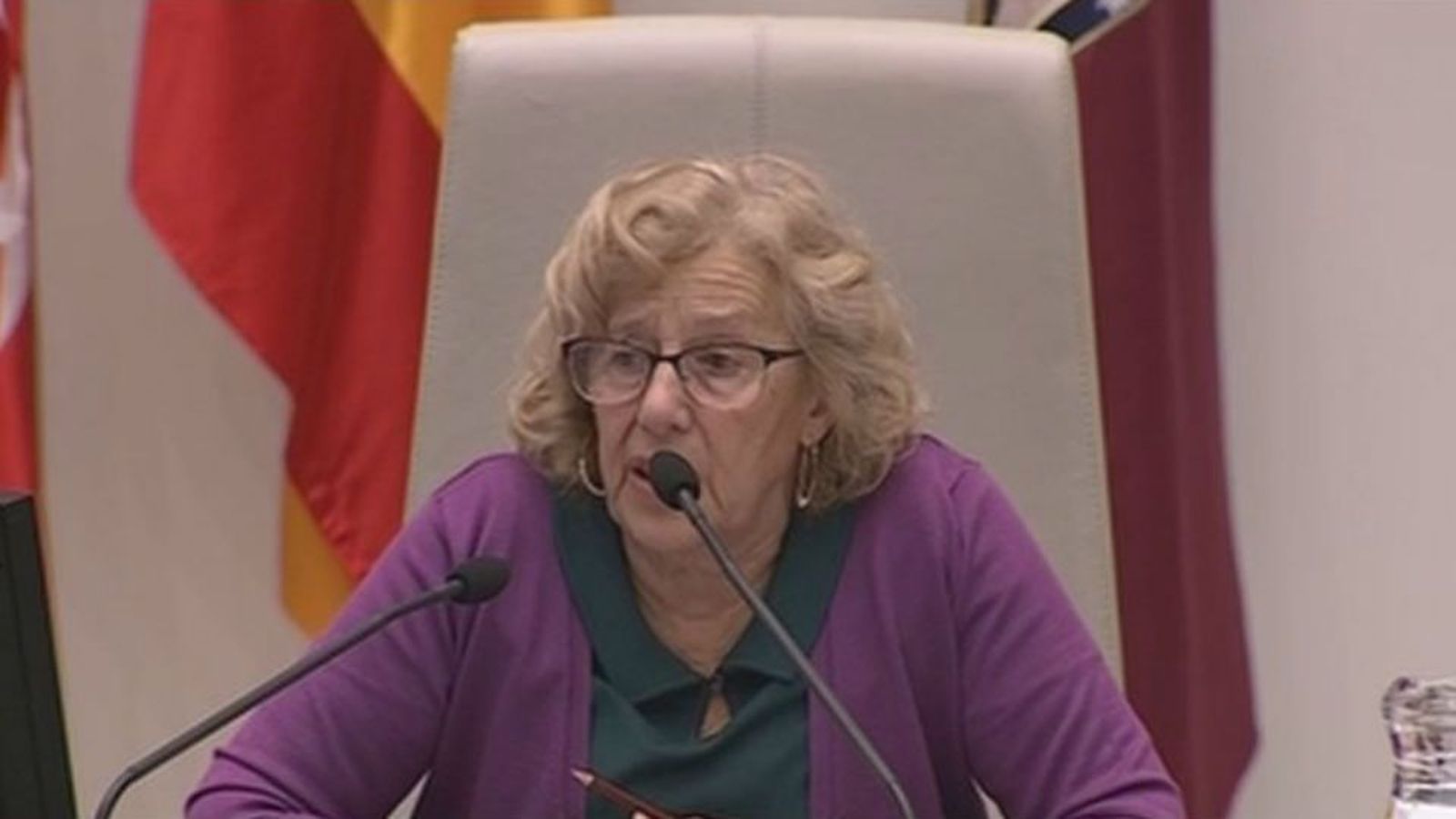 Carmena afirma que todo su grupo municipal está de acuerdo con el presupuesto