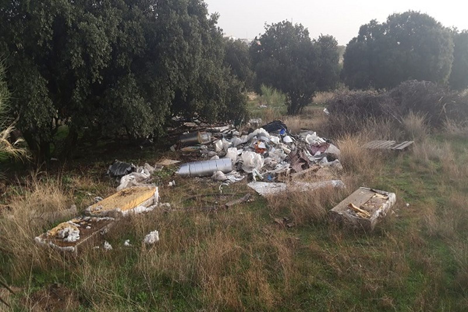 Los residuos de la discordia entre Boadilla y Villaviciosa