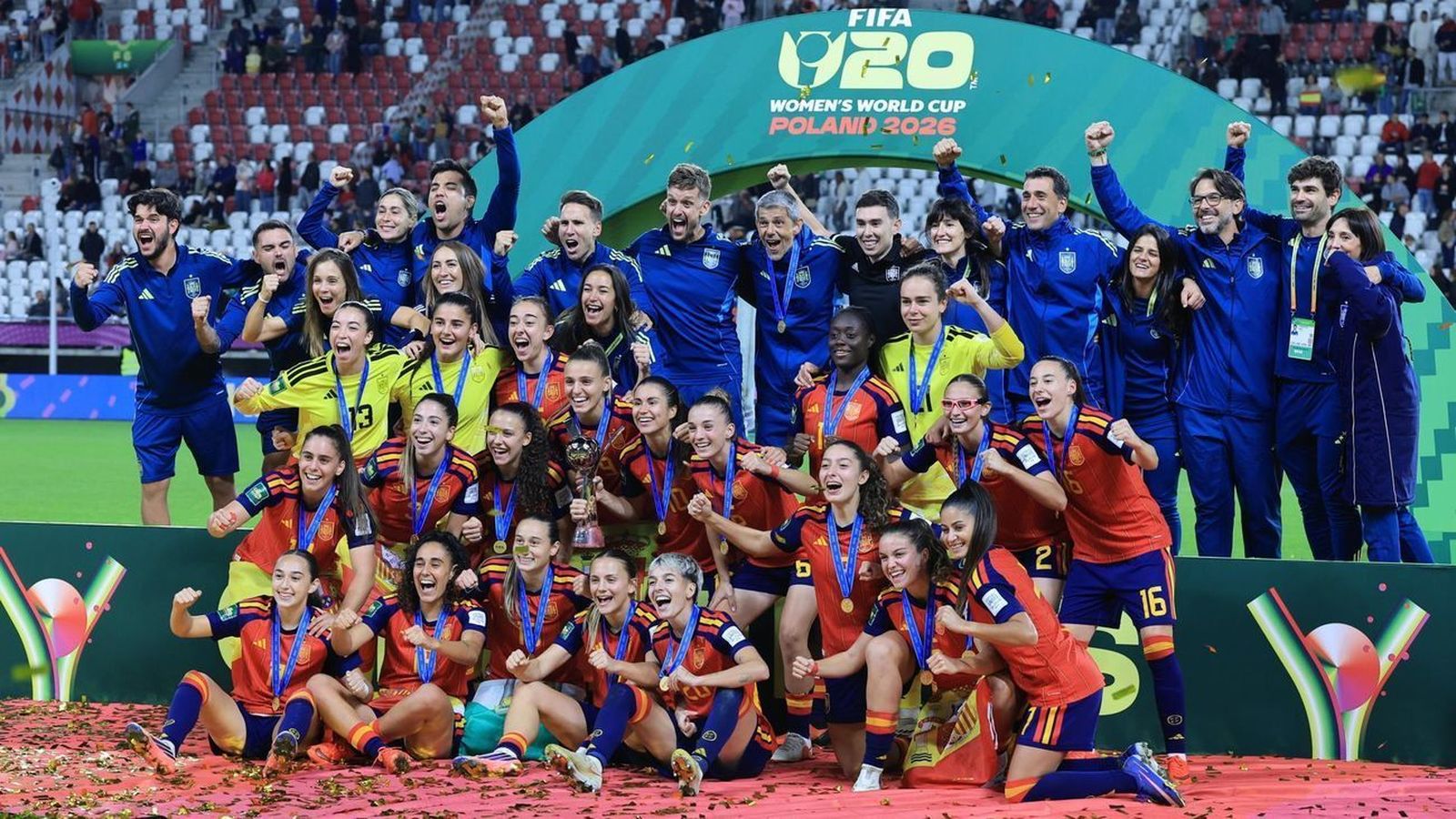 España, campeona del mundo sub'20