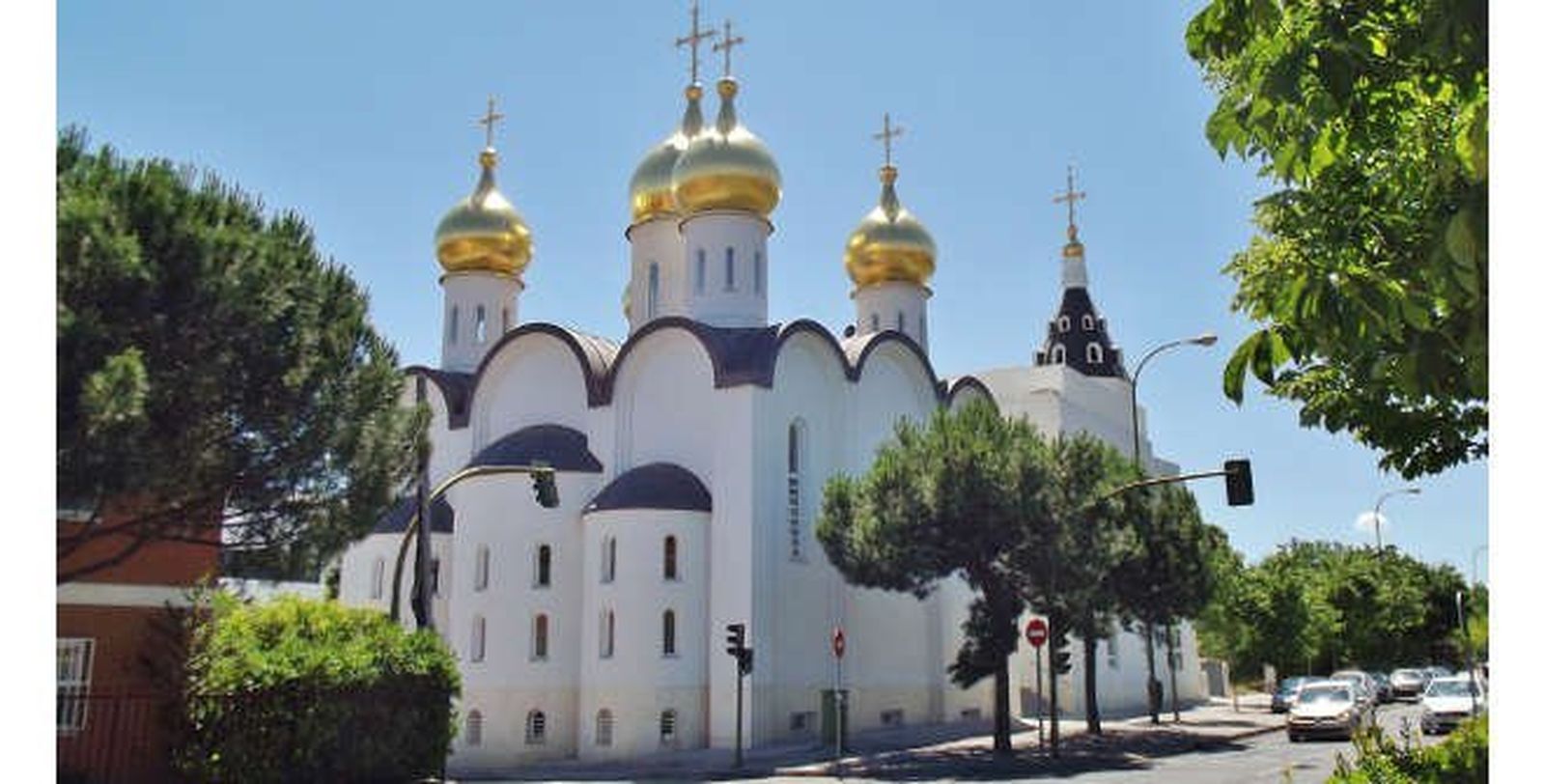 Catedral ortodoxa de Santa María Magdalena en Madrid