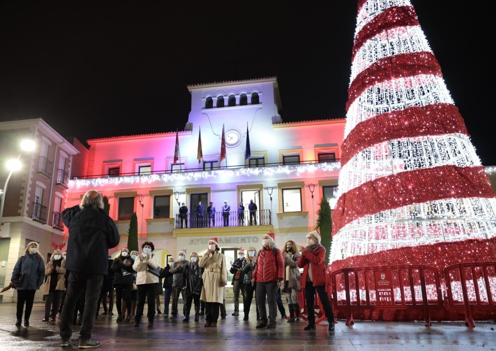Encendido navideño de San Sebastián de los Reyes en 2020