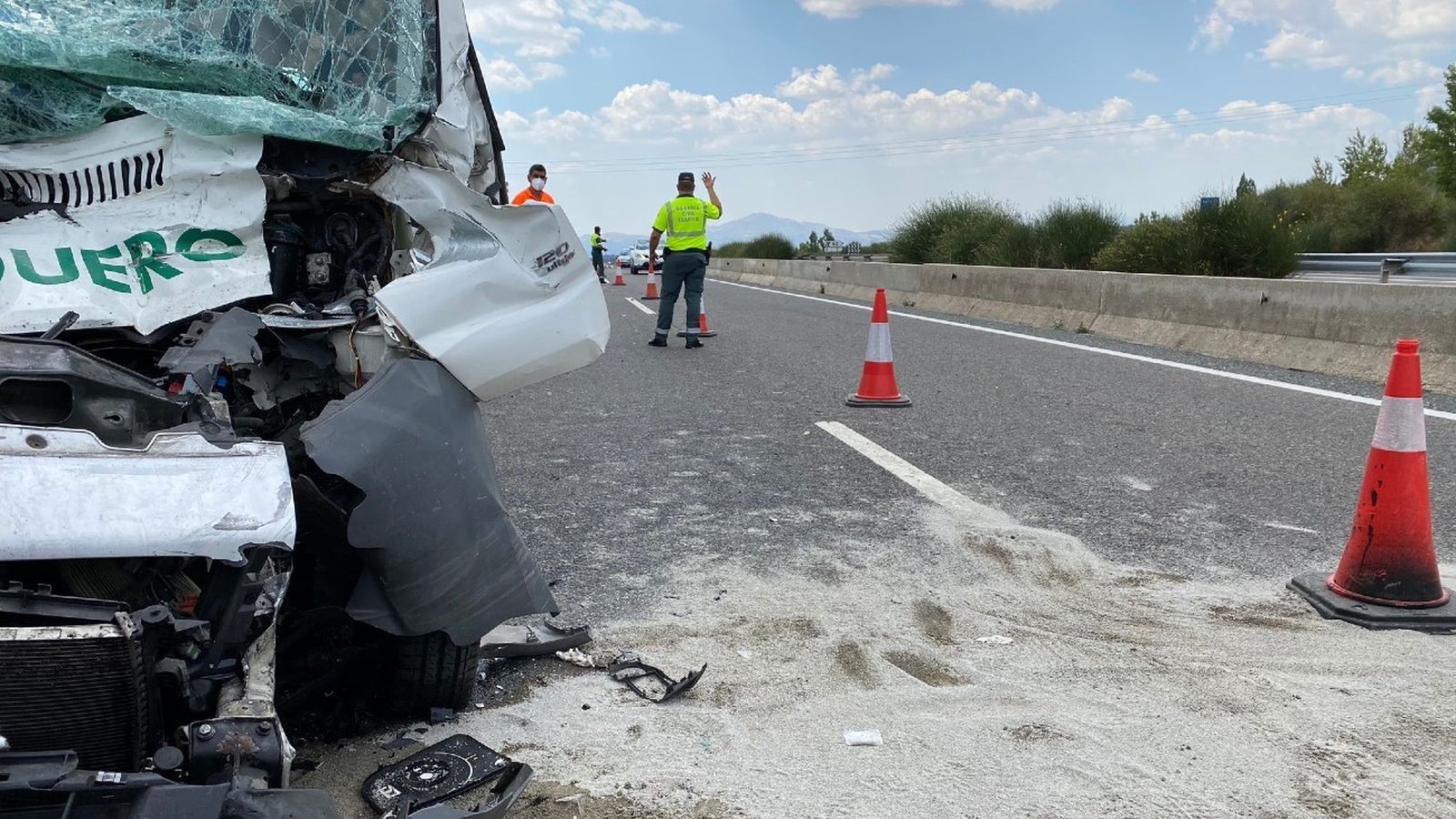 Accidente de tráfico en La Cabrera