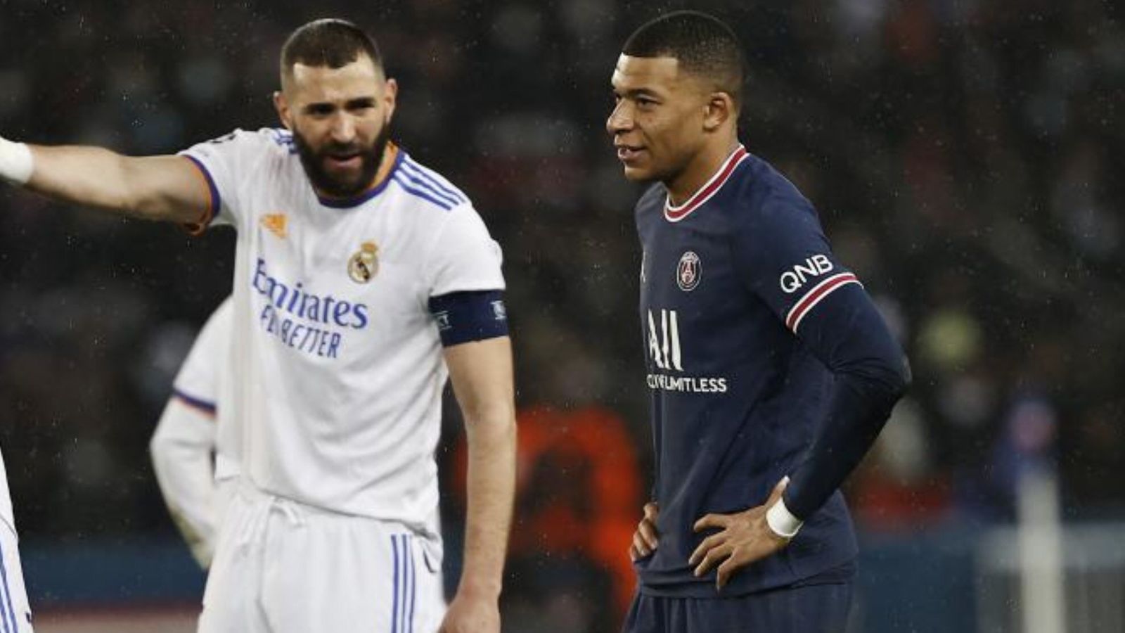 Benzema y Mbappé