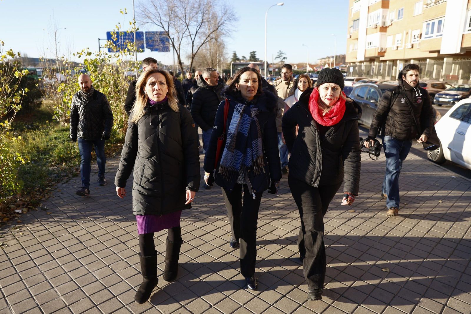 Alcaldes y portavoces socialistas piden a Almeida que el carril bus de la A-5 no se corte en Cuatro Vientos