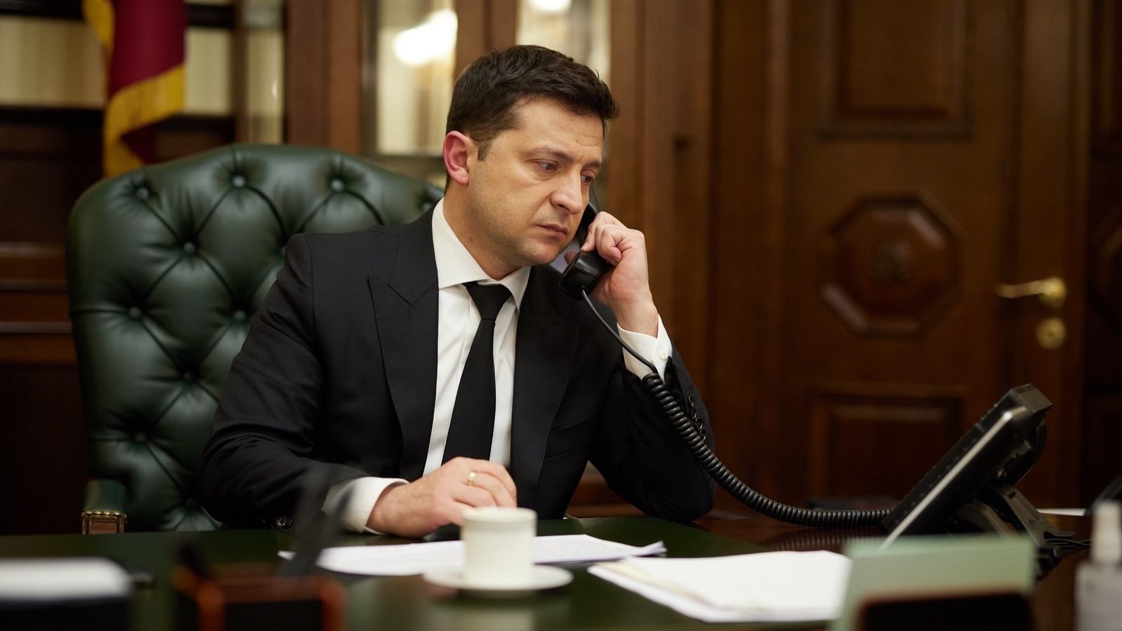 El presidente de Ucrania, Volodimir Zelensky