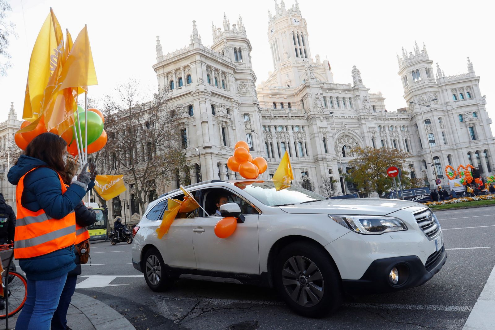 La protesta contra la ley Celaá recorre el centro de Madrid