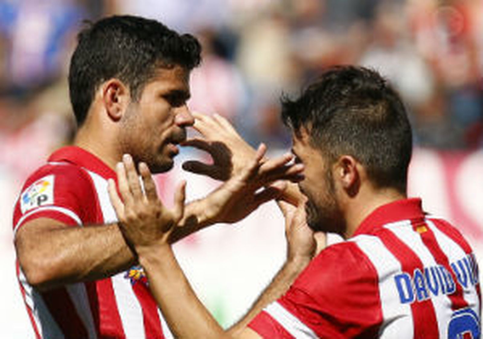 Diego Costa y David Villa